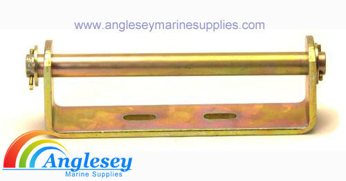boat trailer keel roller bracket eight inch boat trailer