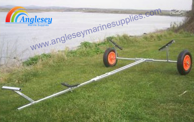 dinghy launching trolley launch boat