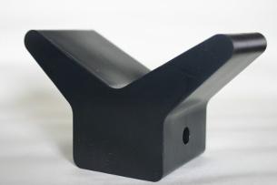 boat trailer vee rubber roller
