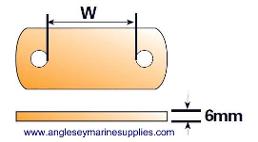 boat trailer u bolt plates