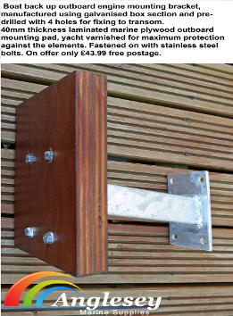 Galvanized Outboard Bracket
