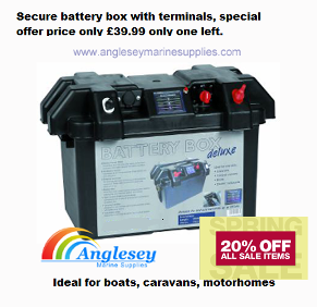 battery box motorhome boat caravan