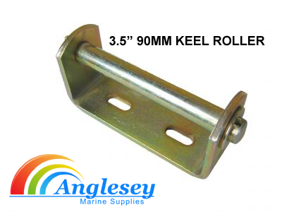 boat trailer-keel roller bracket
