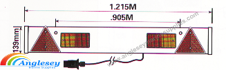 Boat Trailer Lighting Board