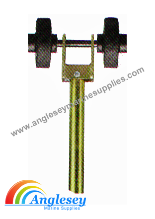 boat trailer single side roller bracket