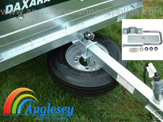 boat trailer spare wheel carrier