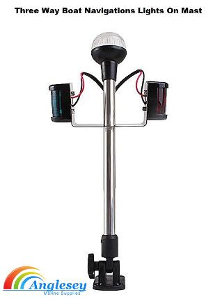 Boat Navigation Lights On Mast