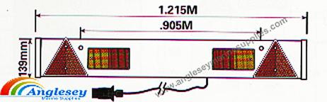 Boat Trailer Lighting Board