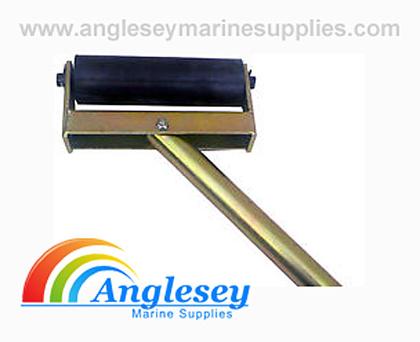 boat trailer side roller bracket pole