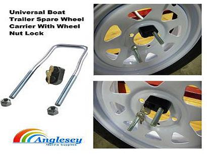 boat  trailer spare wheel carrier