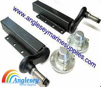 boat trailer suspension units