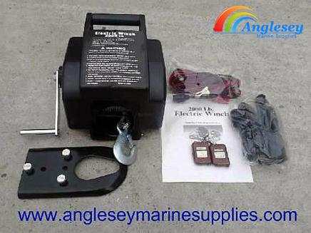 boat trailer winch electric