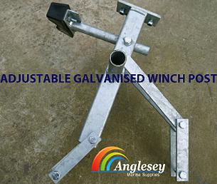 boat trailer winch postn adjustable