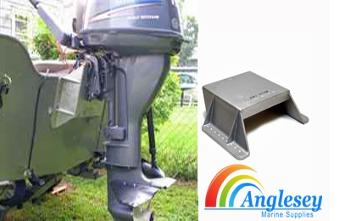 outboard engine jacking plate