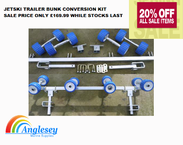 BOAT ROLLER CARRIAGE JETSKI CONVERSION KIT