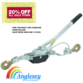 two ton boat caravan hand puller turfer
