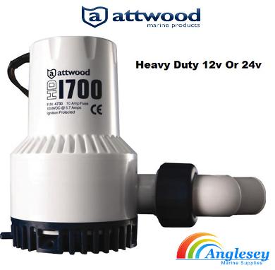 attwood 1700 boat bilge pump