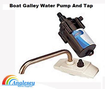 boat cabin galley pump and tap 12v
