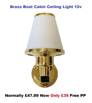 Boat Cabin Wall Light 12v