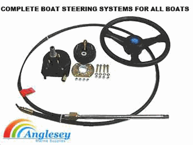 boat steering kit full