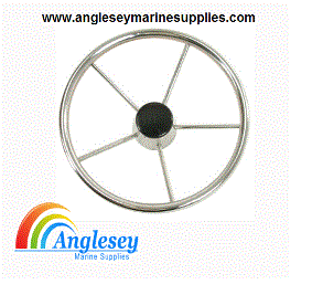 boat steering wheel stainless steel destroyer