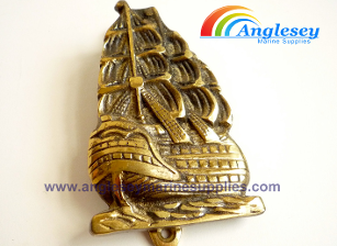 canal-narrowboat-boat cabin-brass-door knocker