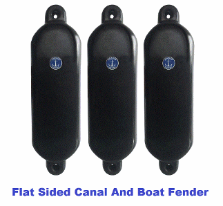 Flat sided boat Fender