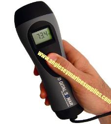 Handheld Digital Depth Sounder, Fish Finder, Temperature Gauge