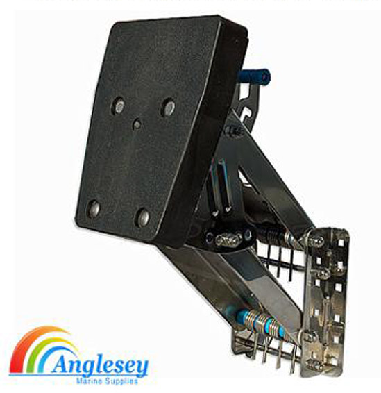 heavy duty outboard engine bracket