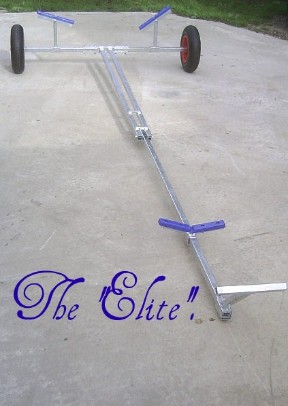 dinghy launching trolley large inflatable boat rib