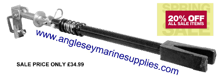 BOAT TRANSOM ENGINE POLE STAND PROP