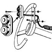 Boat Steering Outboard Engine Tilt Trim Switch