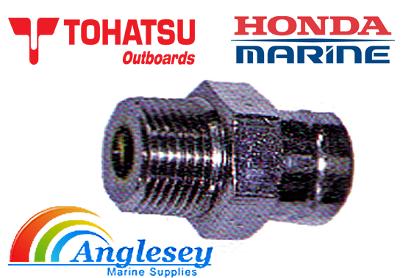 Outboard Fuel Line Connector Honda Tohatsu Male